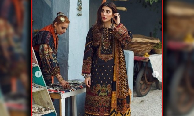 Urwa Hocane Flaunts Her Desi Look With Heavily Embroidered Outfit
