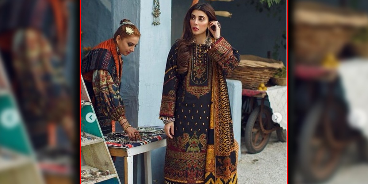 Urwa Hocane Flaunts Her Desi Look With Heavily Embroidered Outfit