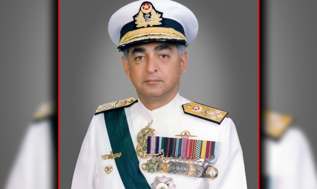 Former Naval Chief Admiral (Retd) Fasih Bukhari Laid To Rest With Military Honors