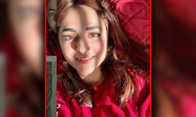 Yumna Zaidi Dazzles In Stunning Red Attire For Photo-Shoot