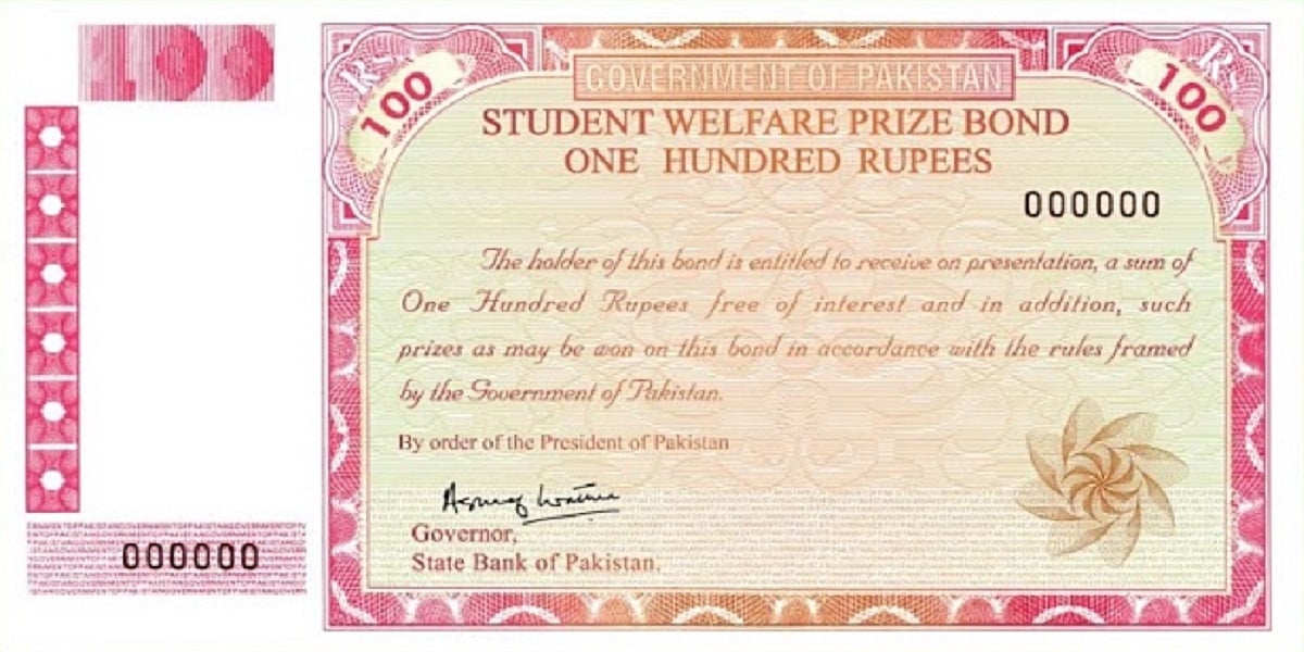 Rs 100 Prize bond list 2022