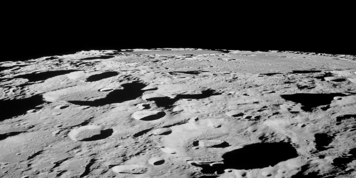 surface of the moon