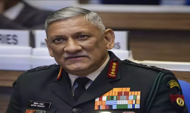 Indian Defense chief Bipin Rawat forgets military traditions on Navy Day