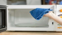 Microwave cleaning hack