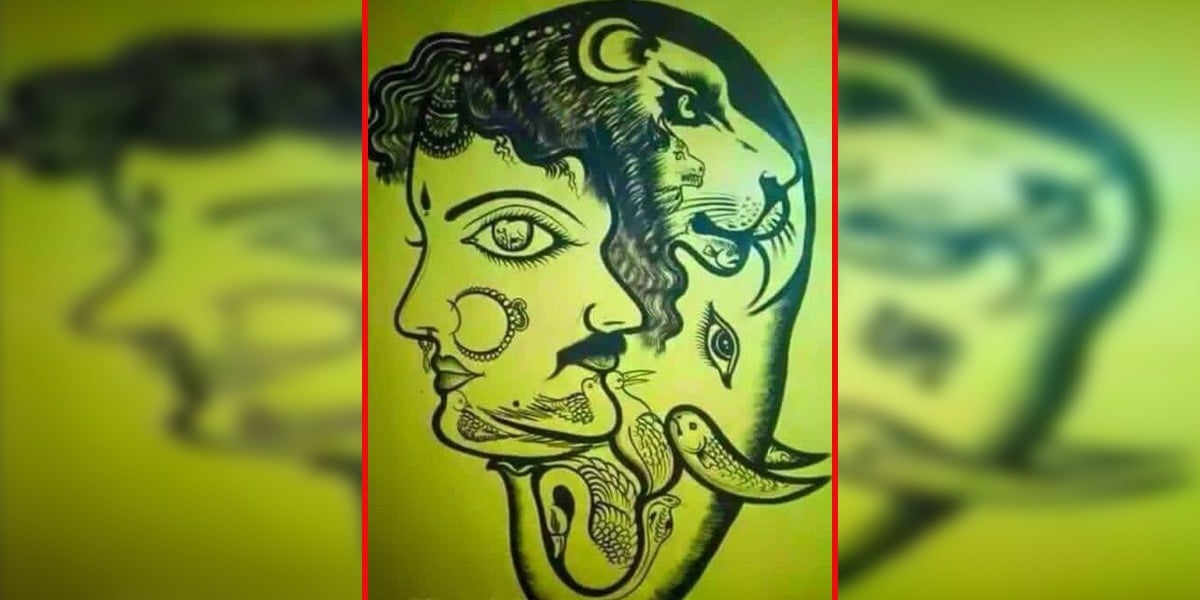 Rabbit in the picture