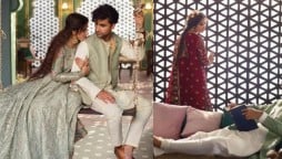 Sajal Ali, Ahad Raza Mir bringing in some royal vibes