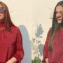 Photos: Aiman Khan looks uber-chic in red top