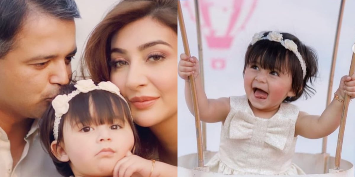 Aisha Khan celebrates first birthday of daughter, shares pictures