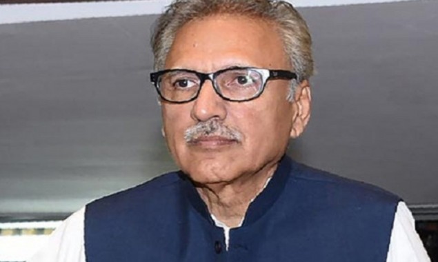 President Alvi urges masses to get vaccinated as positivity rate crosses 7%