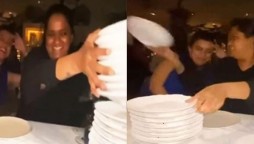 Video: Salman Khan’s sister Arpita seen smashing plates