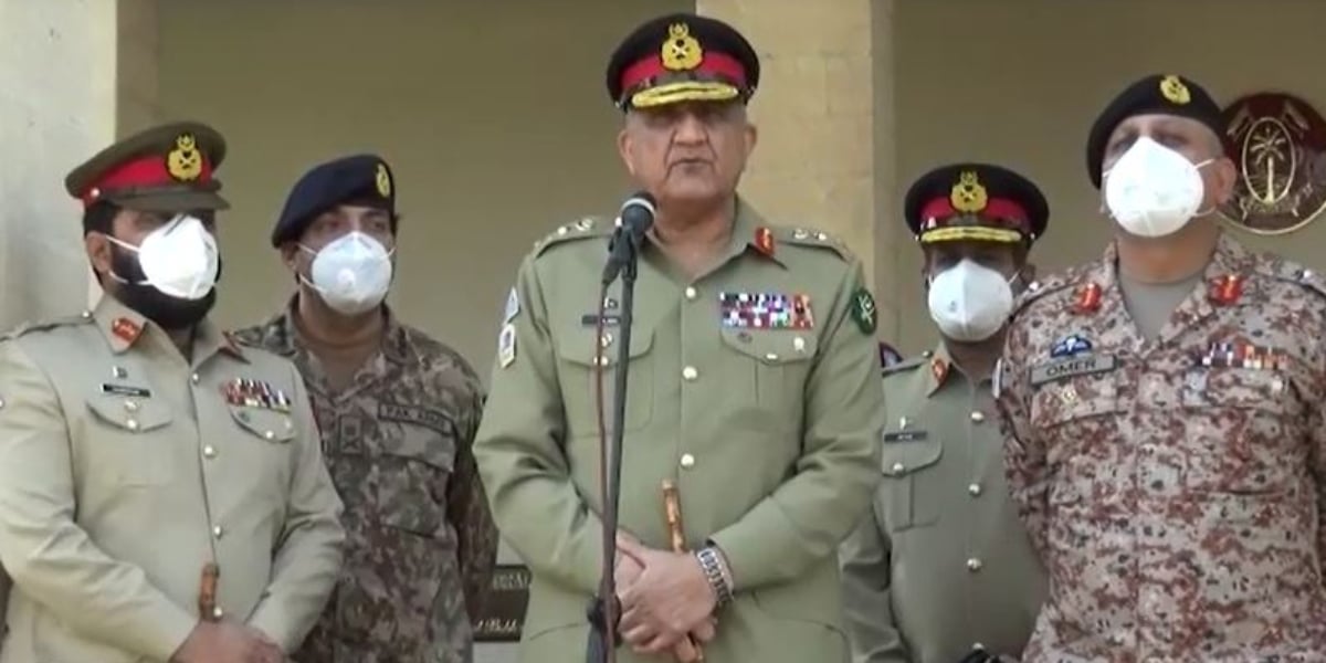 COAS Bajwa in Karachi