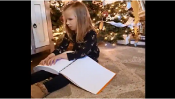 Visually impaired kid gets braille Harry Potter books, see her reaction