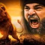 Ertugrul spotted with lion during his visit to Lahore