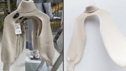 ZARA arm warmer sweater