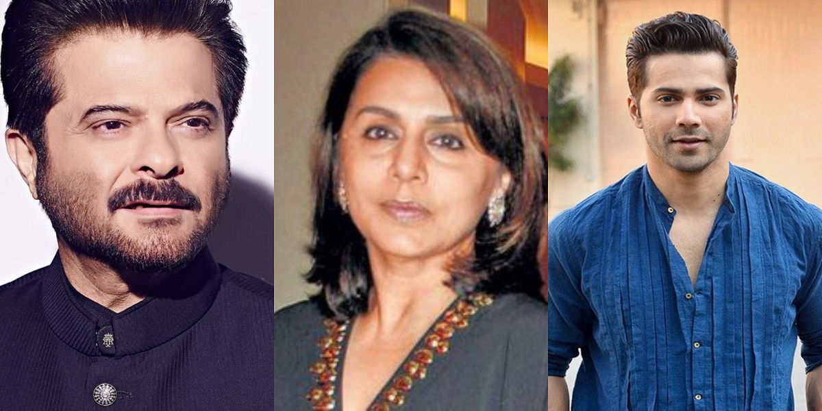 Varun Dhawan, Neetu Kapoor & Anil Kapoor