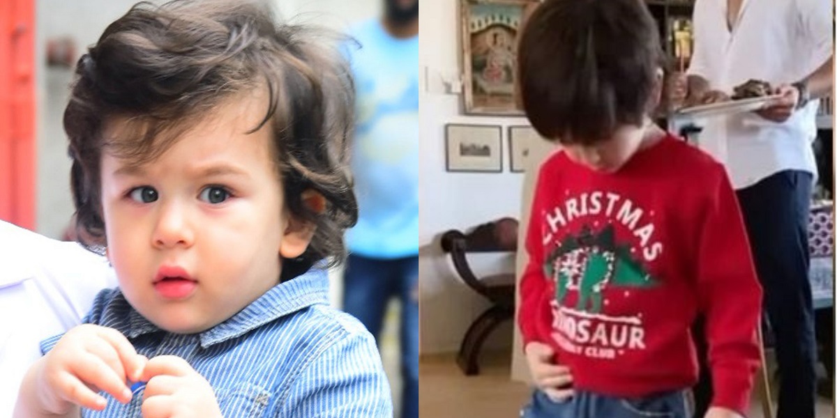 Taimur Ali Khan Christmassy sweatshirt