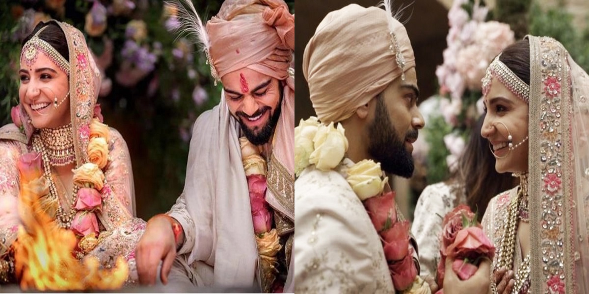 Anushka Virat wedding anniversary