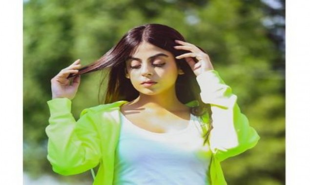 Yashma Gill Looks Sporty In A Parrot Green Track Suit