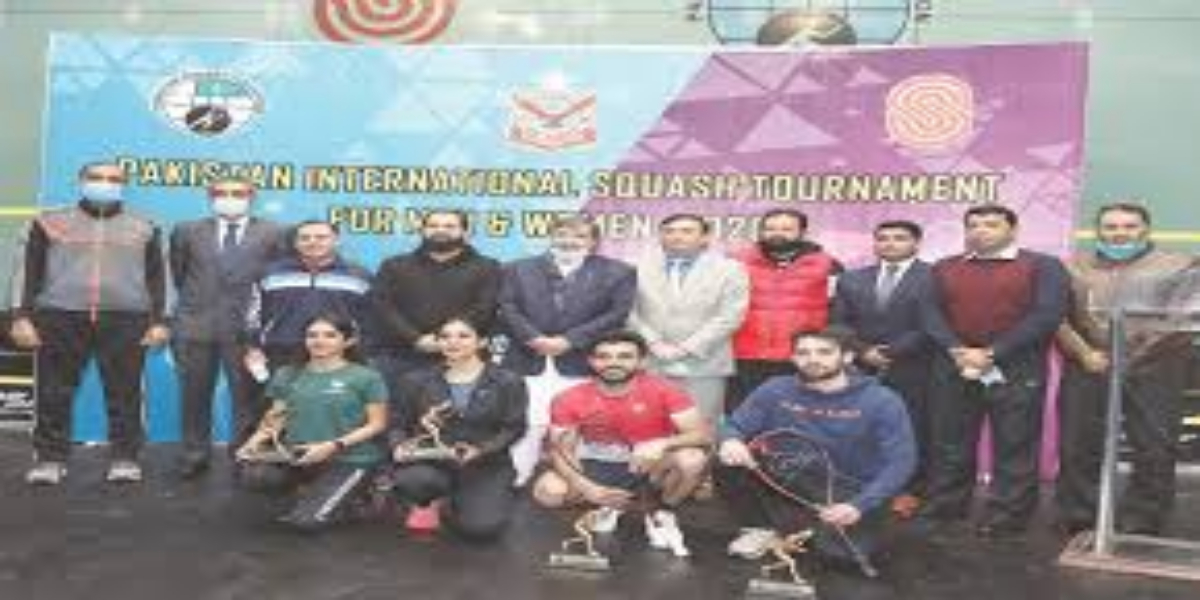 Pakistan International squash title won by Tayyab & Madina