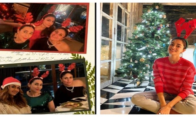 Stars celebrated Christmas