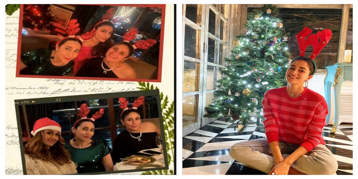 Stars celebrated Christmas