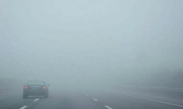 Motorway sections closed due to fog in Punjab, Karachi’s temperature drops to 5.8°C