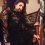 Hira Mani looks breathtakingly gorgeous wearing an all-black attire