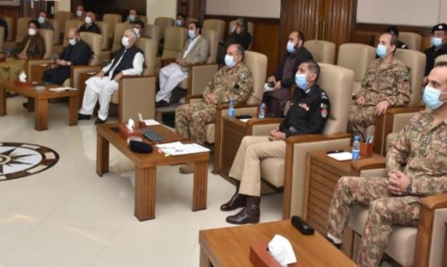 Provincial Task Force meeting to discuss COVID-19 situation held at Corps HQ