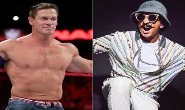 John Cena shares random selfie of Ranveer Singh