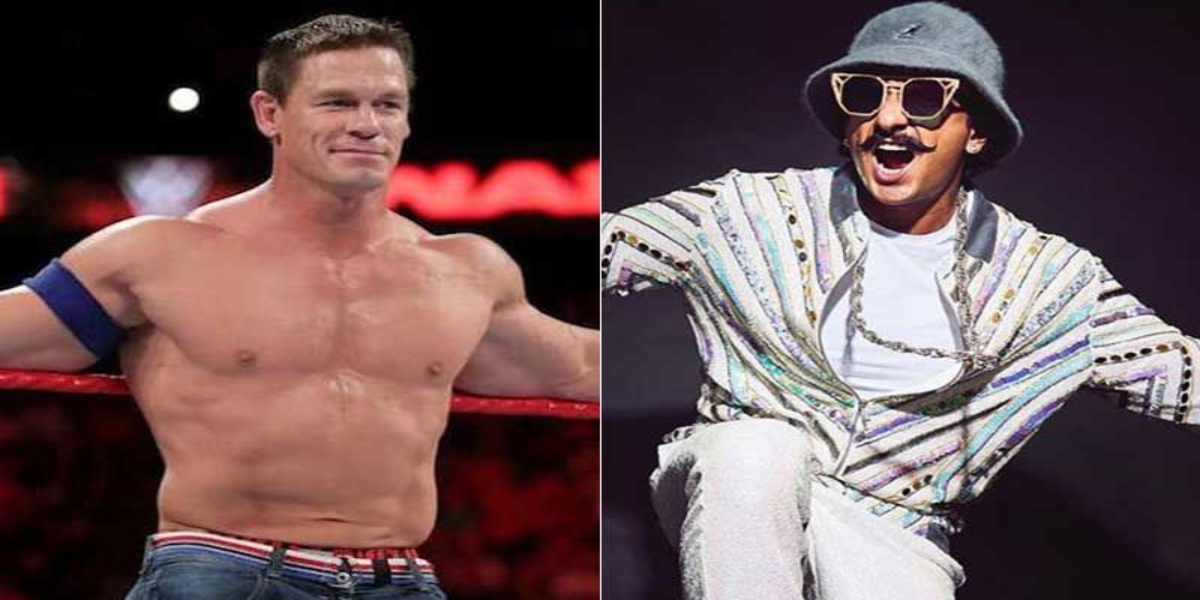 John Cena Ranveer Singh