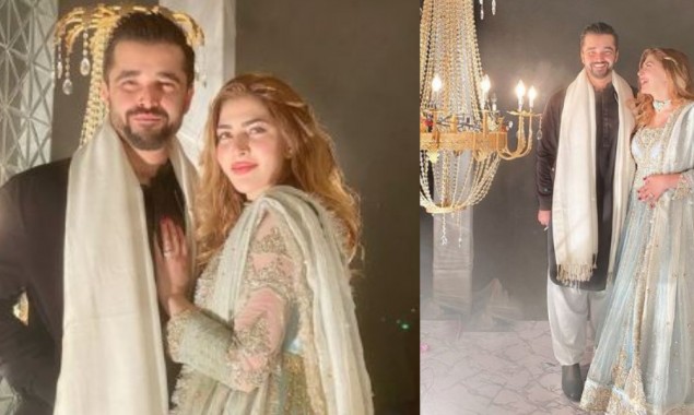 Naimal, Hamza leave fans spellbound with their stunning clicks
