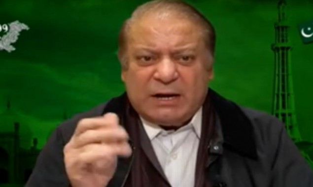 PDM Lahore Jalsa: “My narrative is same as Quaid-e-Azam’s”, says Nawaz Sharif via video link