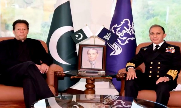 PM briefed on maritime security situation at Naval headquarters
