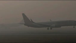 Passengers stranded at Lahore Airport as smog delays flights