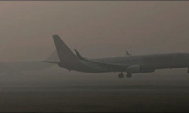 Passengers stranded at Lahore Airport as smog delays flights