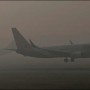 Passengers stranded at Lahore Airport as smog delays flights