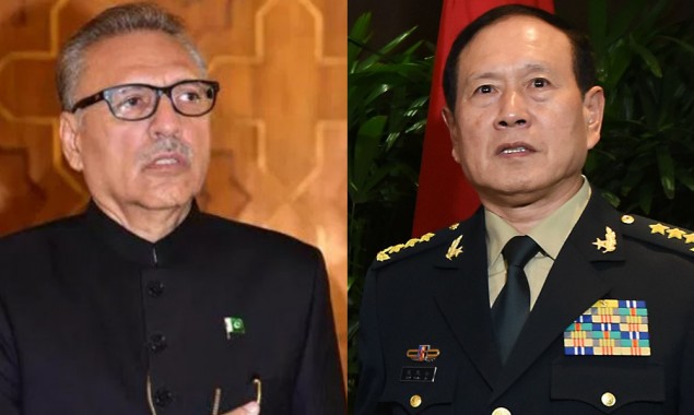 President confers Nishan-e-Imtiaz on Chinese Defence Minister