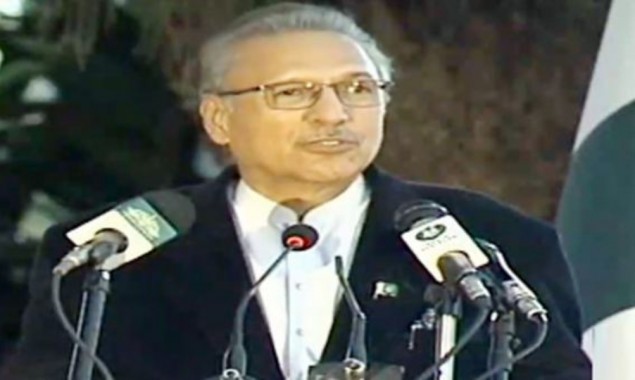 President Alvi urges to provide equal facilities to disabled children