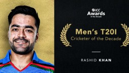 Rashid Khan is the ICC Men’s T20I Cricketer of the Decade