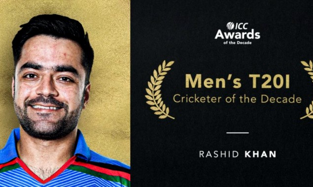 Rashid Khan is the ICC Men’s T20I Cricketer of the Decade