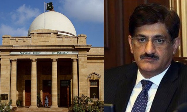 CM Sindh Appears in Supreme Court over illegal encroachments case