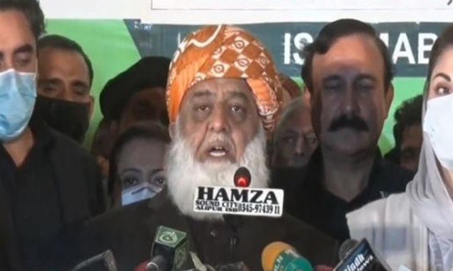 Maulana Fazl says, ‘PDM Lahore rally will be the “last nail” for the govt.