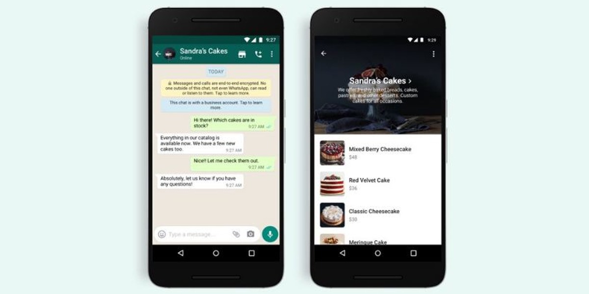 WhatsApp Carts Feature