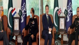 Naval Chief meets BHC and Ambassador of Netherlands
