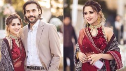 Aima Baig looks ethereal at her sister’s wedding as she posed with beau