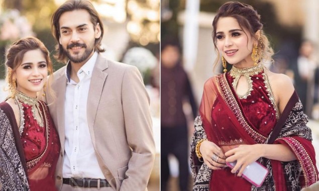 Aima Baig looks ethereal at her sister’s wedding as she posed with beau