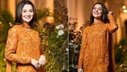 Hania Aamir’s sassy look is all perfect for this wedding season!