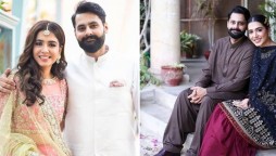 Actress Mansha Pasha celebrates one year of happy engagement bliss