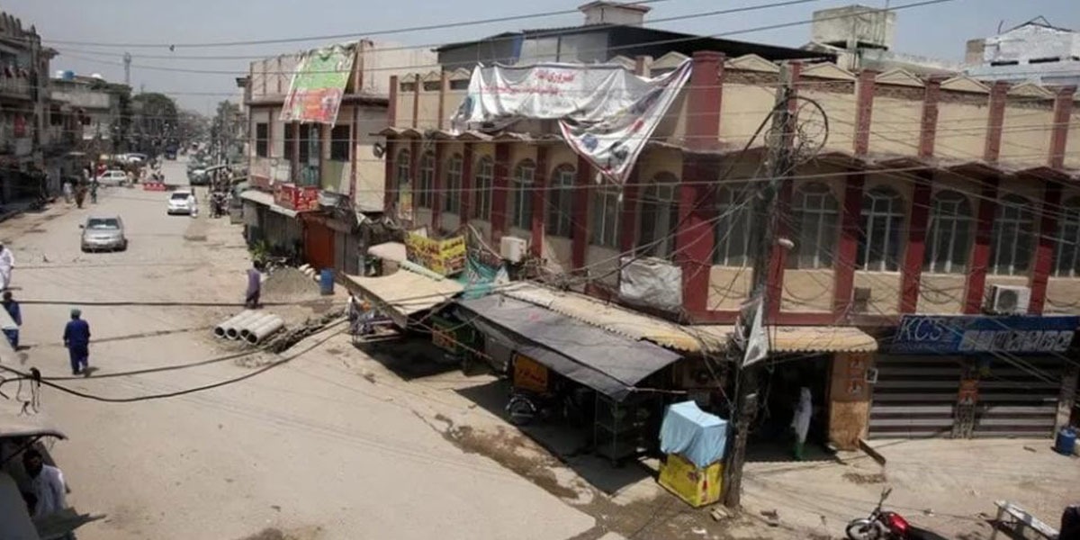 Peshawar lockdown