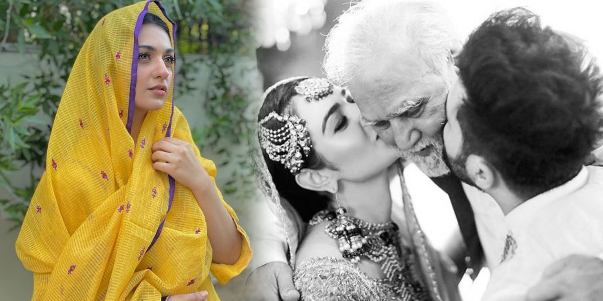 Sarah Khan's father passed away